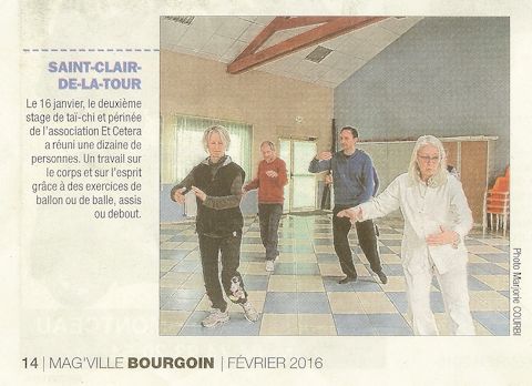MagVille Bourgoin - TCC Périnée - Fevrier 2016 - Saint-Clair de La Tour